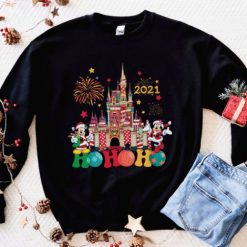 Disney Hohoho 2021 Mickey And Minnie Christmas Unisex Sweatshirt