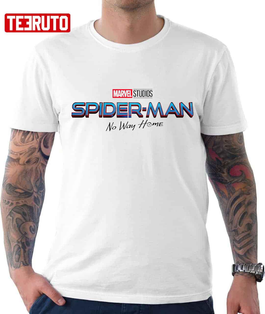 Marvel Spider-Man No Way Home Movie Logo T-Shirt 