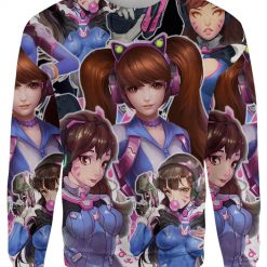 D.Va Sweater 3D Xmas