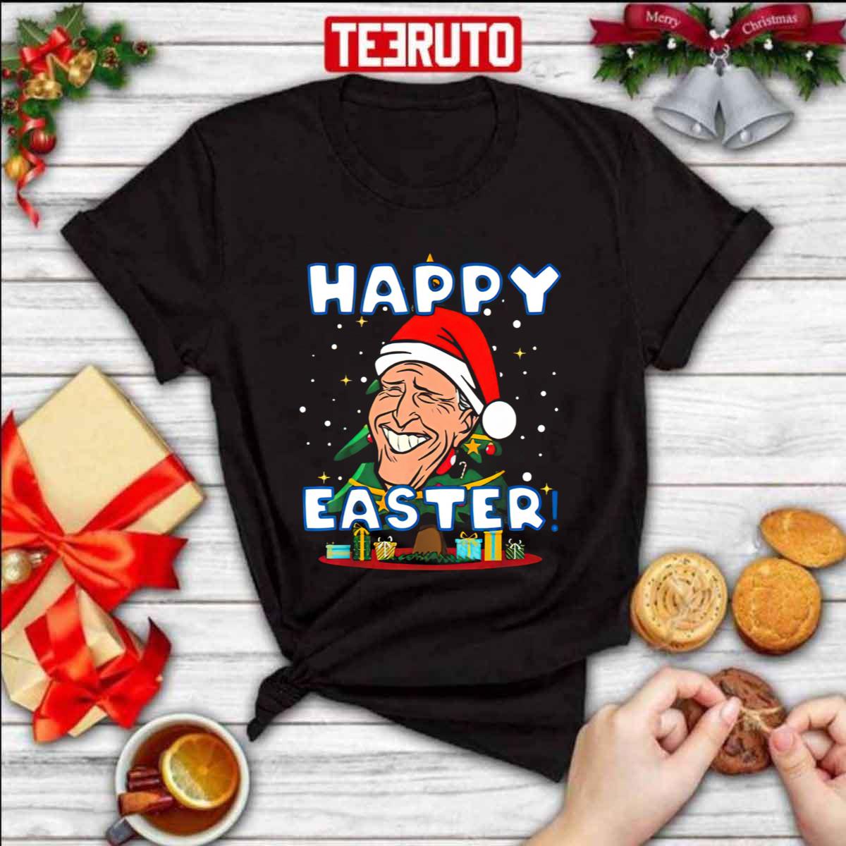Easter Joe Biden Santa Confused Christmas Day Unisex Sweatshirt