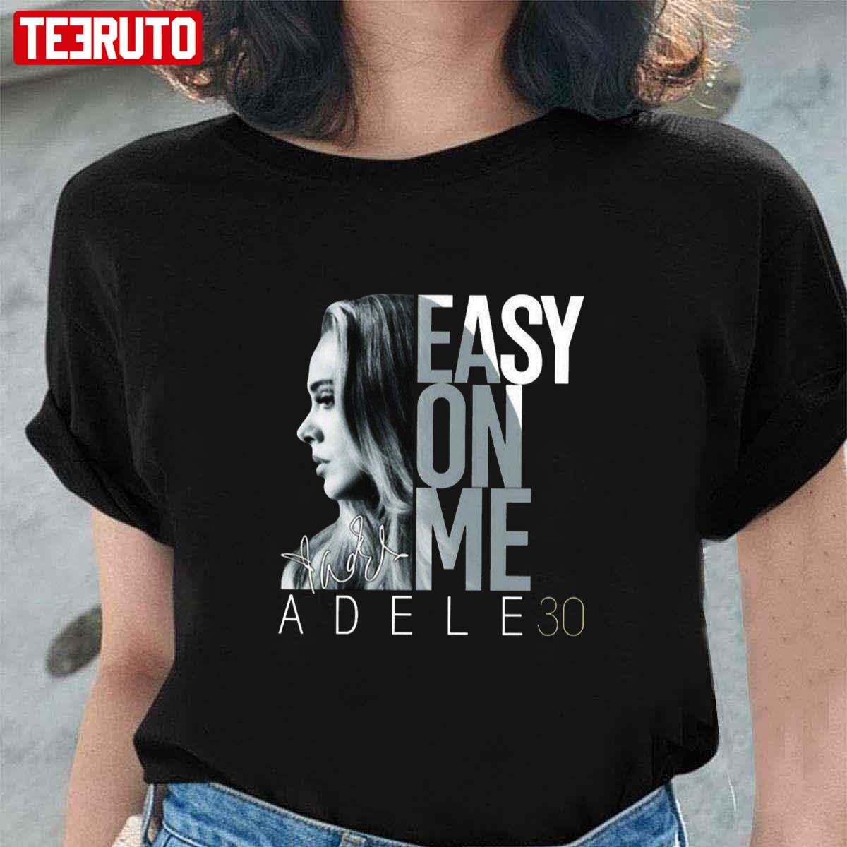 Easy On Me Adele 30 Vintage Unisex T-Shirt