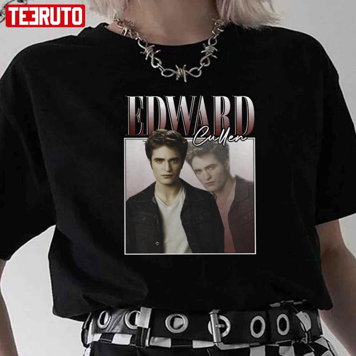 Edward Cullen Robbert Pattinson Twilight Vintage Unisex T-Shirt