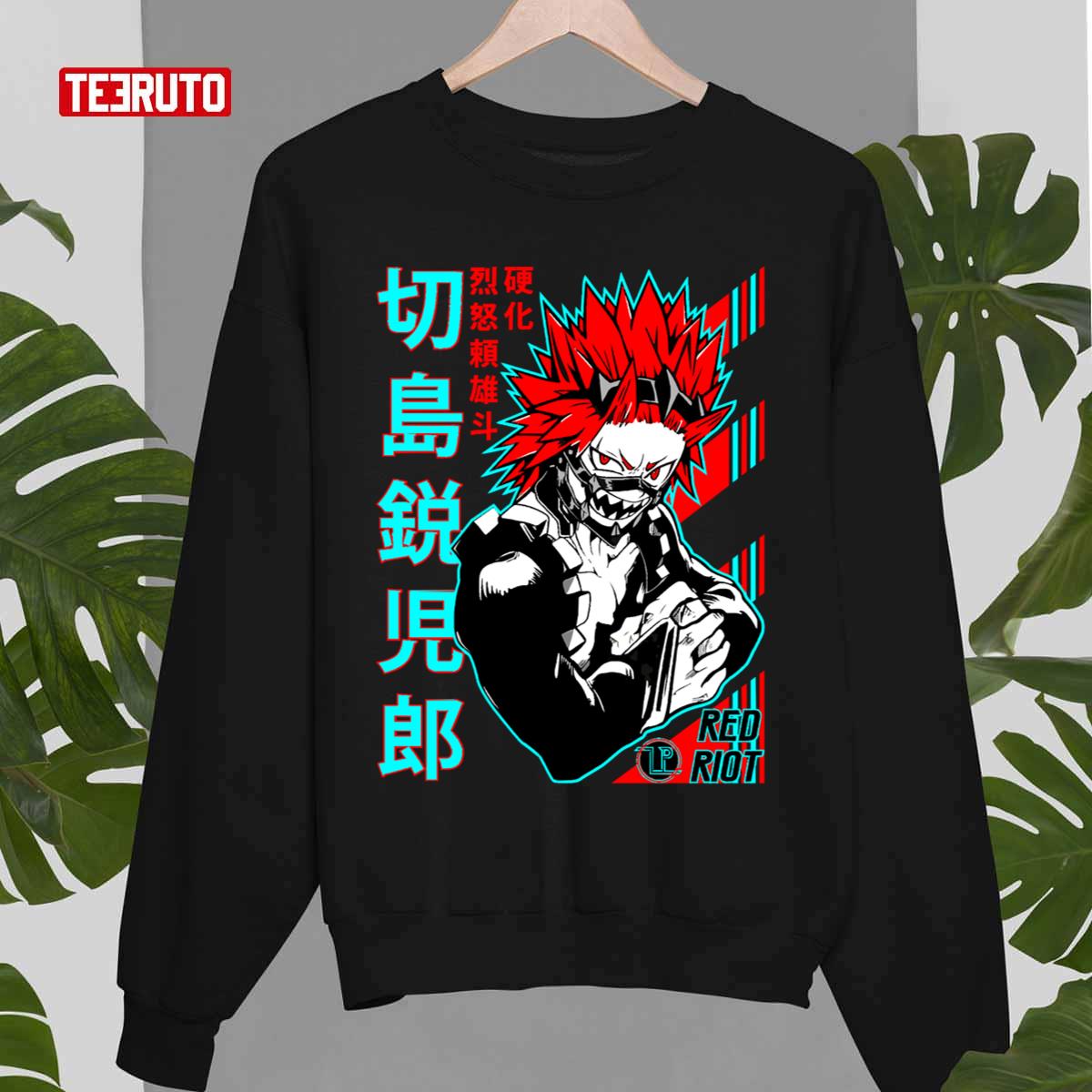Eijiro Kirishima My Hero Academia Anime Japanese Style Unisex T-Shirt