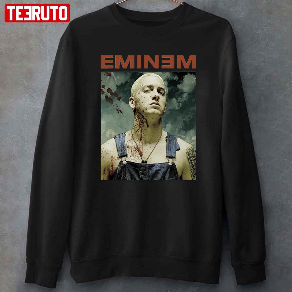 Eminem Merch Bloody Chainsaw Unisex T-Shirt Sweatshirt