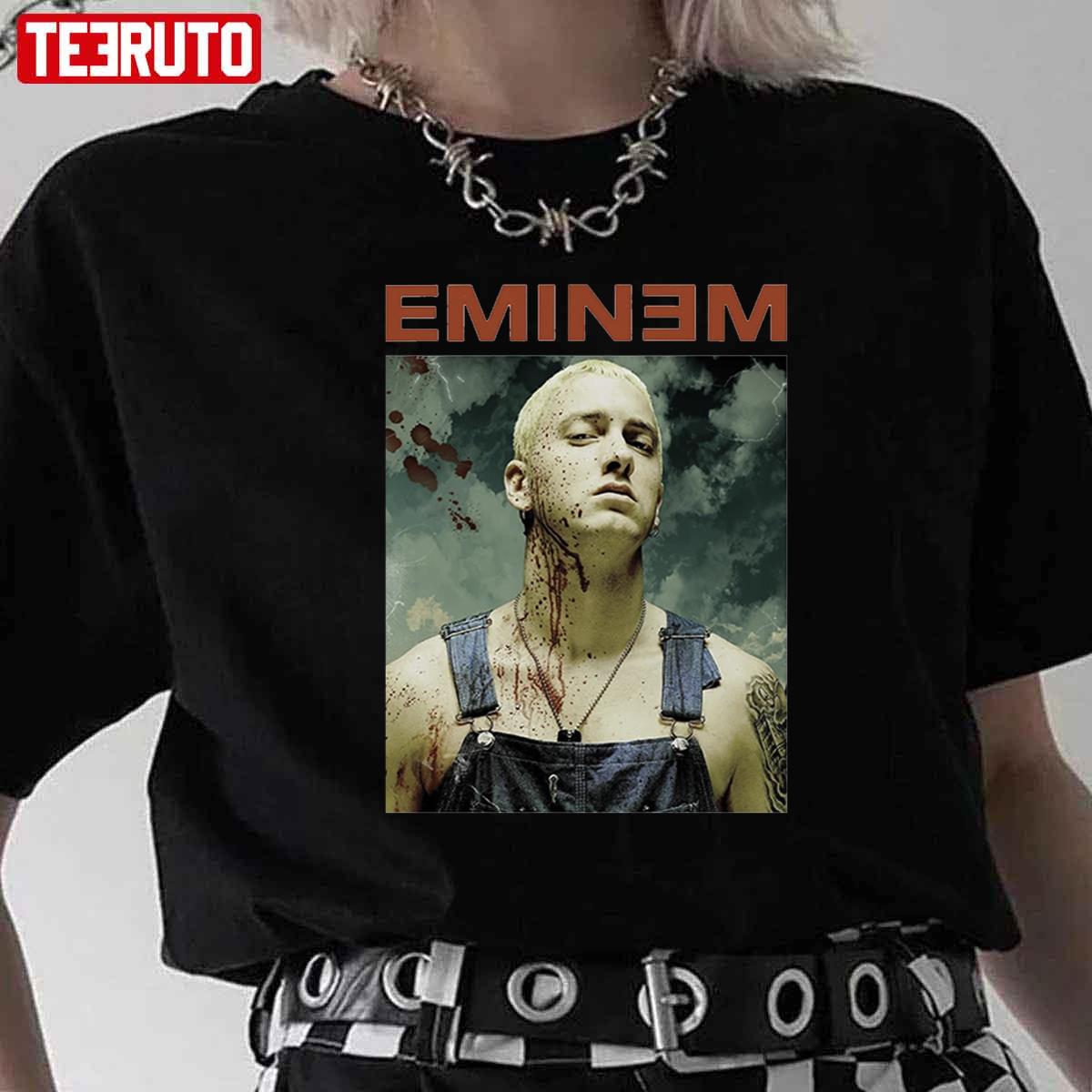 Eminem Merch Bloody Chainsaw Unisex T-Shirt