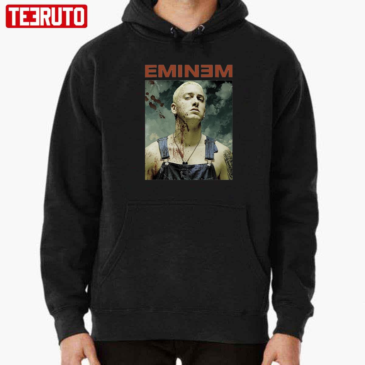 Eminem Merch Bloody Chainsaw Unisex T-Shirt Hoodie
