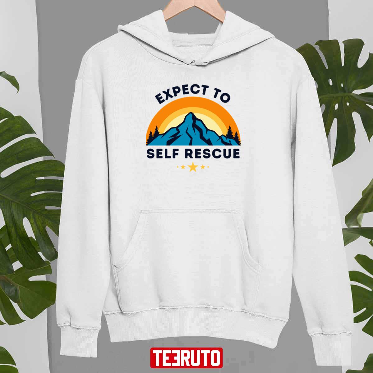 Expect To Self Rescue Vintage Unisex T-Shirt