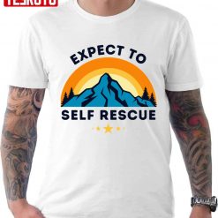 Expect To Self Rescue Vintage Unisex T-Shirt