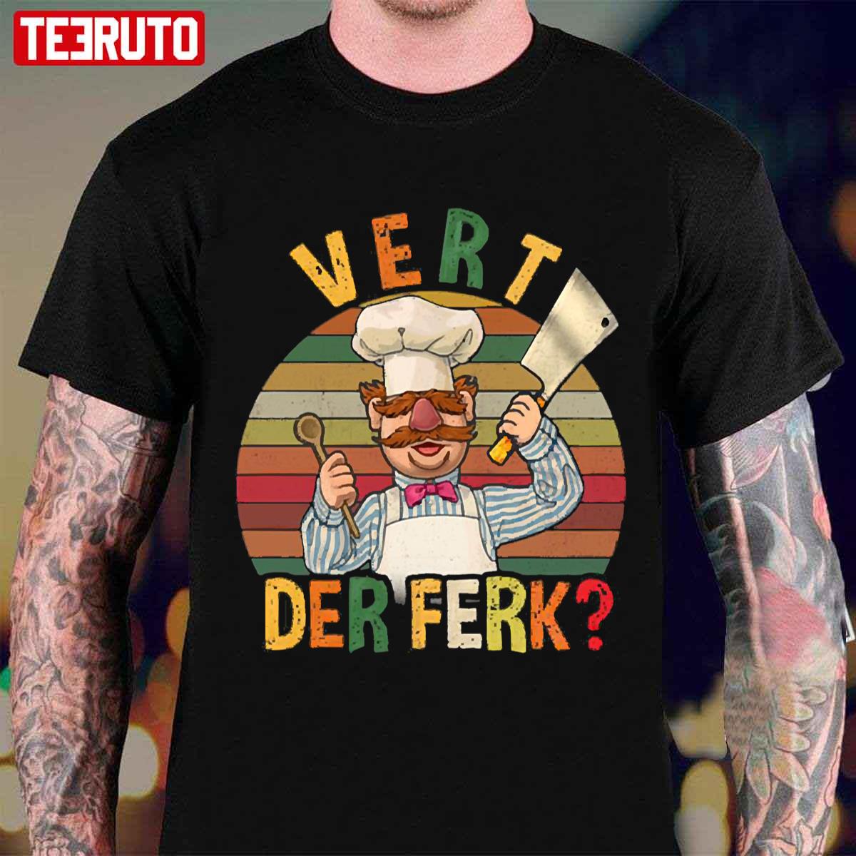Ferk Jer Berden Vert Der Ferk Vintage Unisex T-Shirt