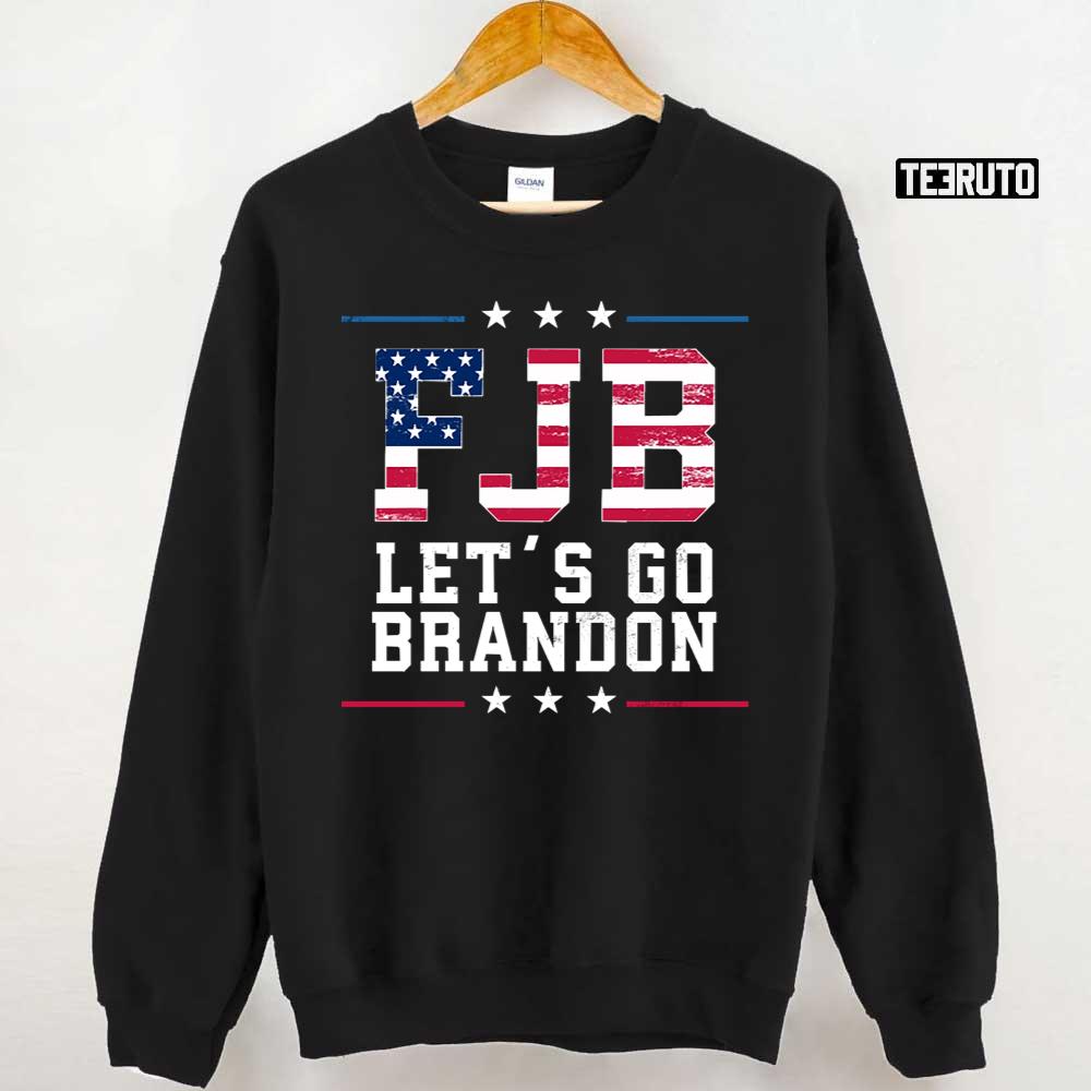 Fjb Let’s Go Brandon American Flag Unisex Sweatshirt