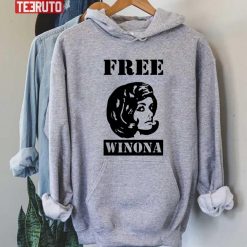 Free Winona Ryder Unisex Hoodie