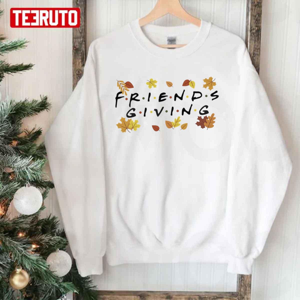 Friendsgiving Friends Thanksgiving Dinner Autumn Unisex Sweatshirt