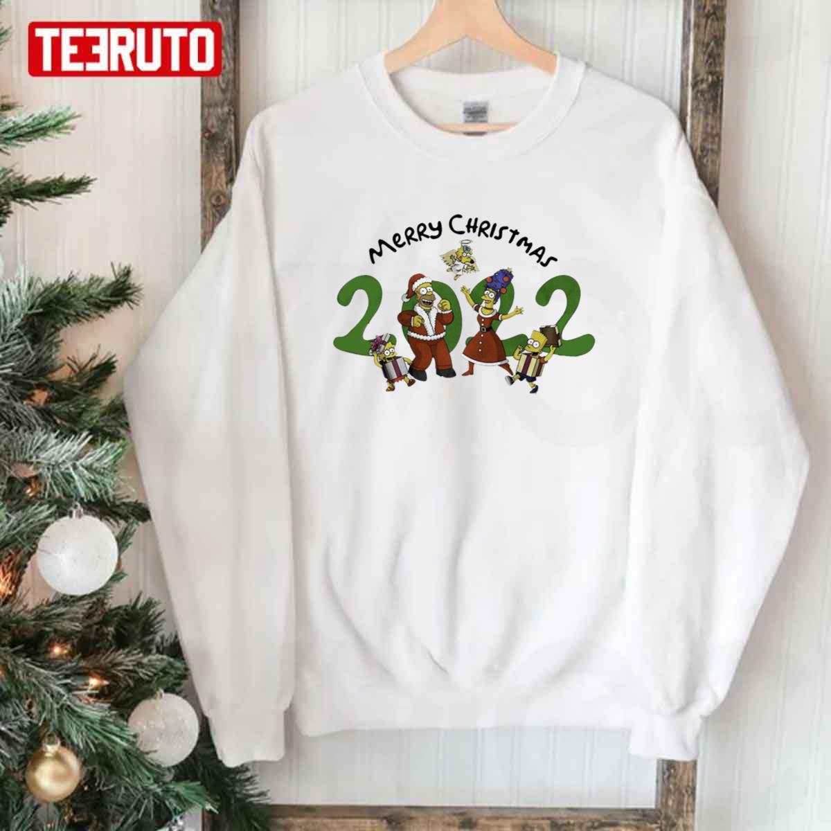 Funny The Simpsons 2022 Christmas Unisex Sweatshirt