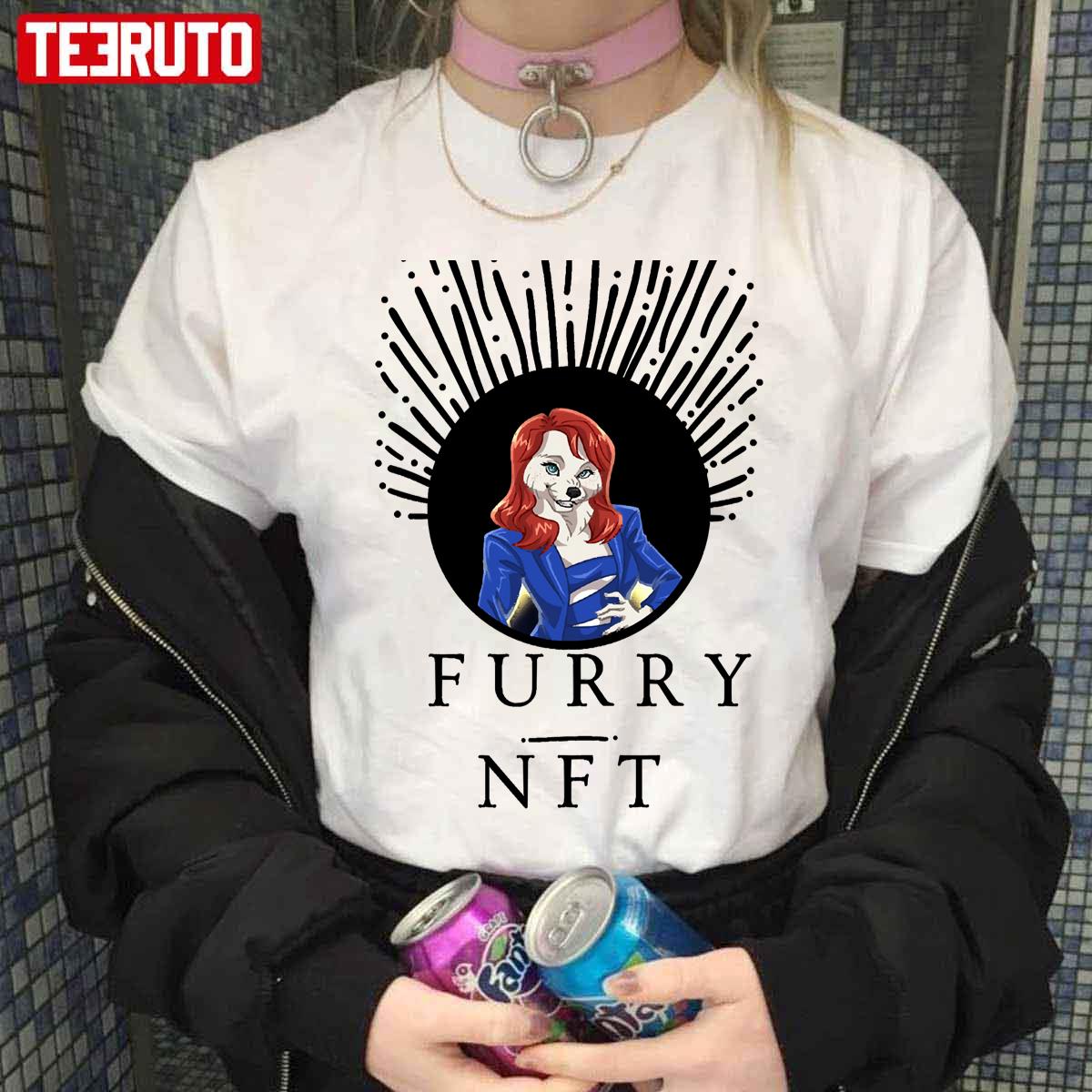 Fursona Lindsay Lohan Furry Nft Unisex T-Shirt