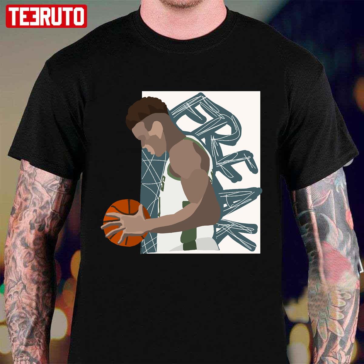 Giannis Antetokounmpo The Greek Freak Unisex T-Shirt