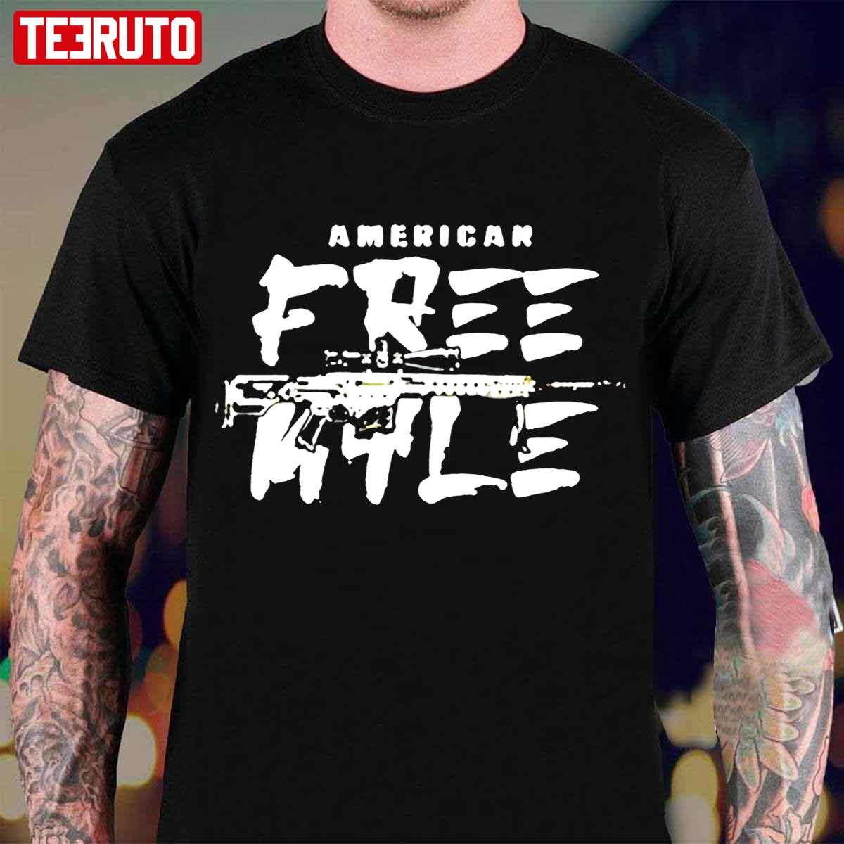 Gun American Free Kyle Rittenhouse Unisex T-Shirt