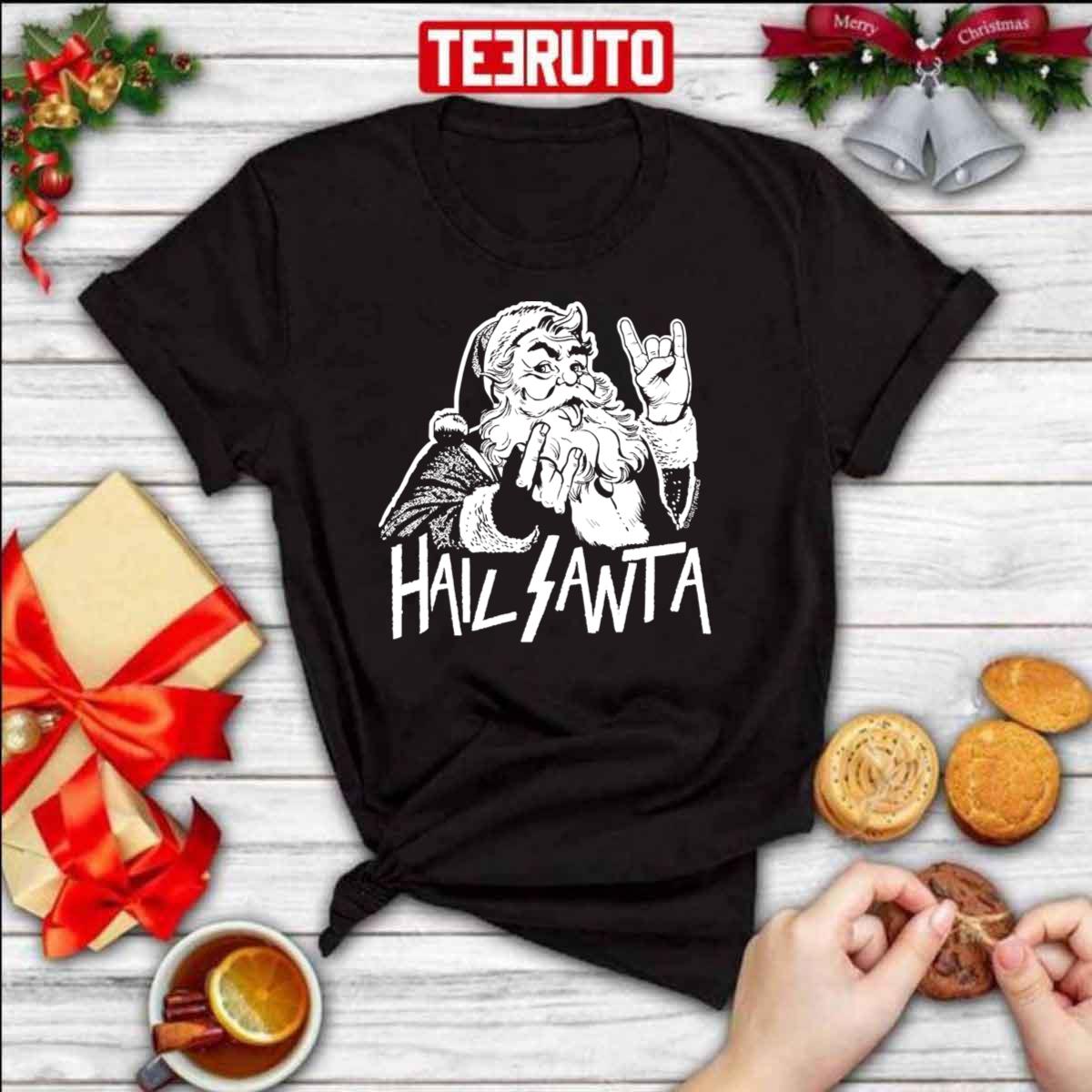 Hail Santa Merry Creepmas Unisex T-Shirt