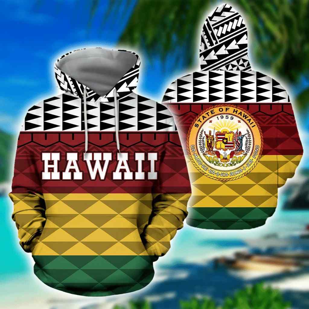 Hawaii 3D Hoodie