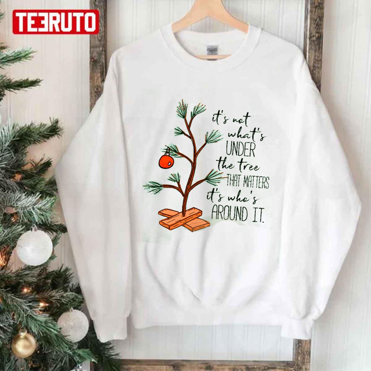 Holiday Christmas Under The Tree Unisex Sweatshirt