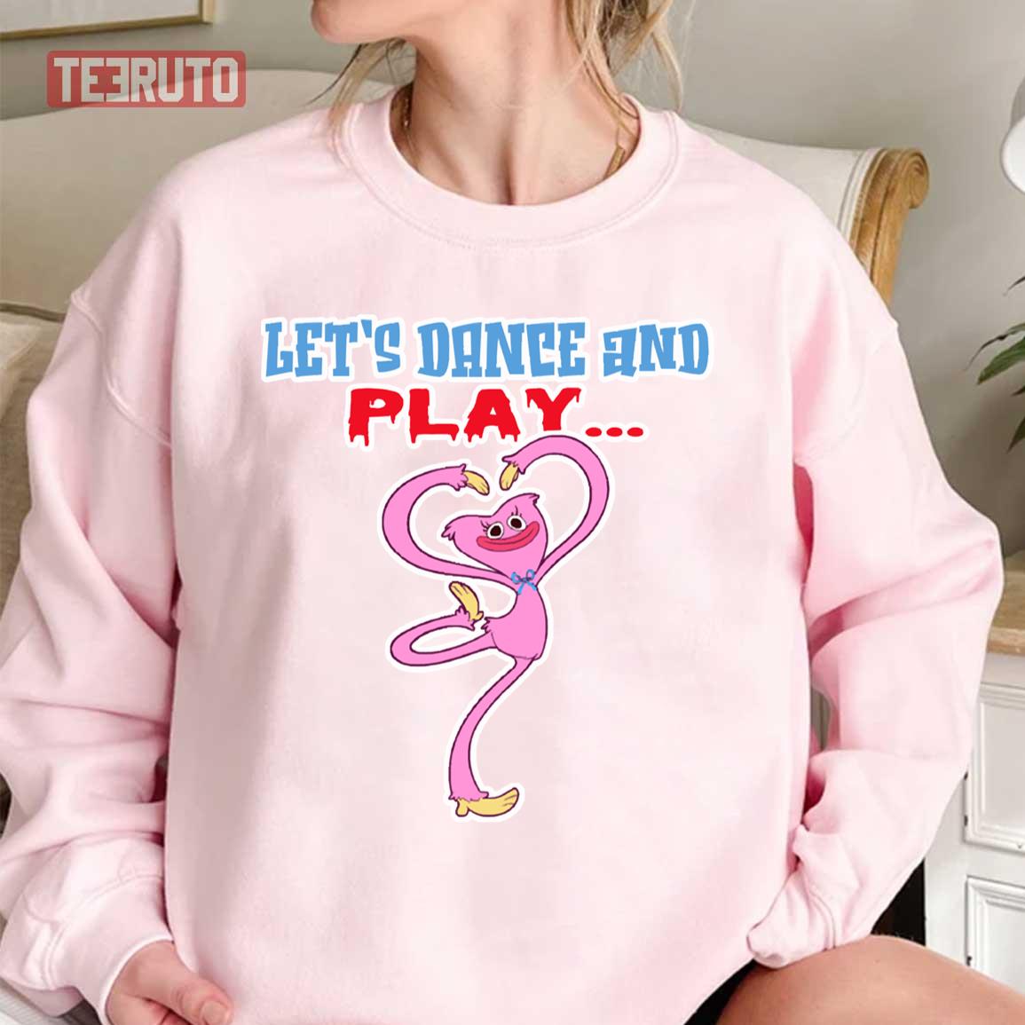 Huggy Wuggy Forever Pink Unisex Sweatshirt