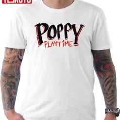 Huggy Wuggy Poppy Playtime Logo Title Unisex T-Shirt