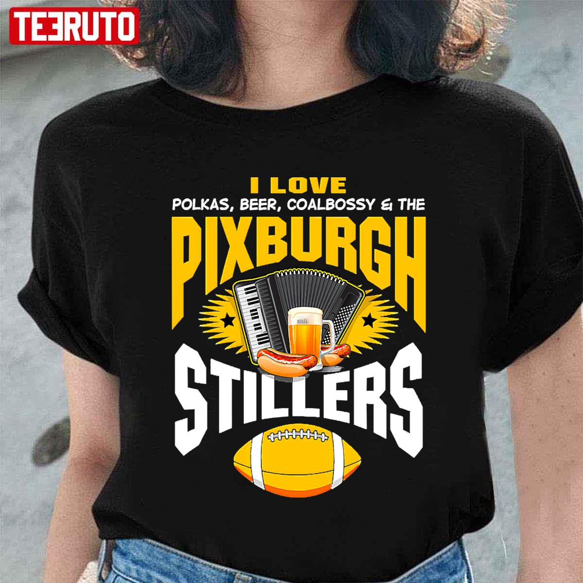I Love Pittsburgh Steelers Football Unisex T-Shirt
