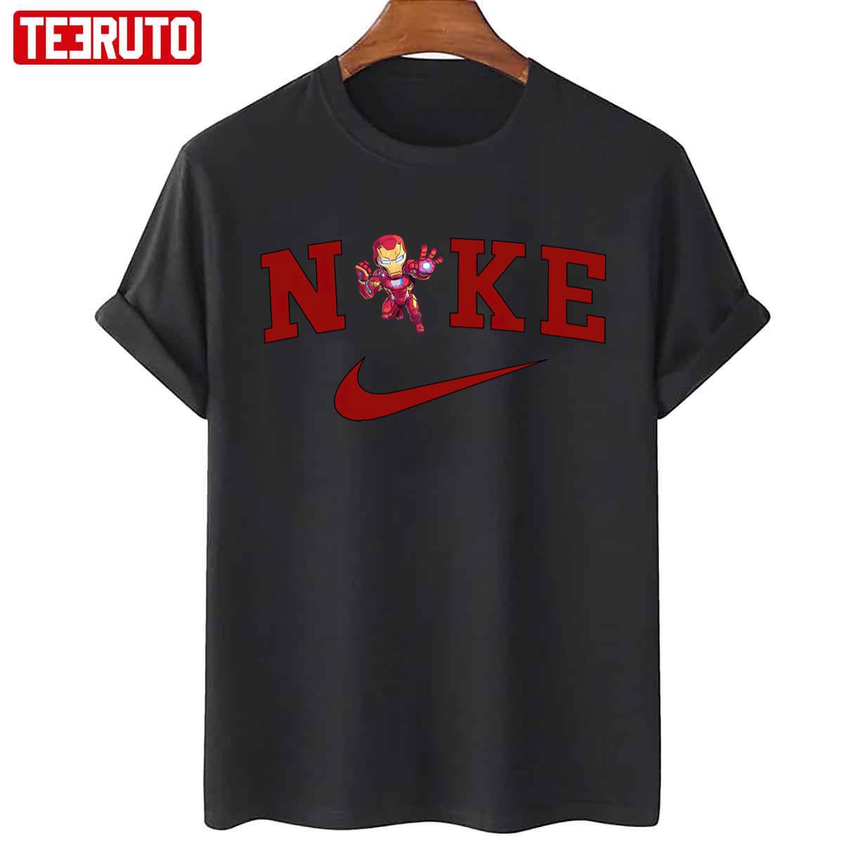 Iron Man Nike Logo Stark Unisex T-Shirt