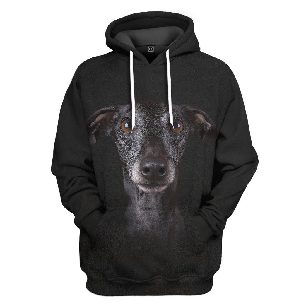 Italian Greyhound Dog Front And Back 3D Hoodie - Teeruto