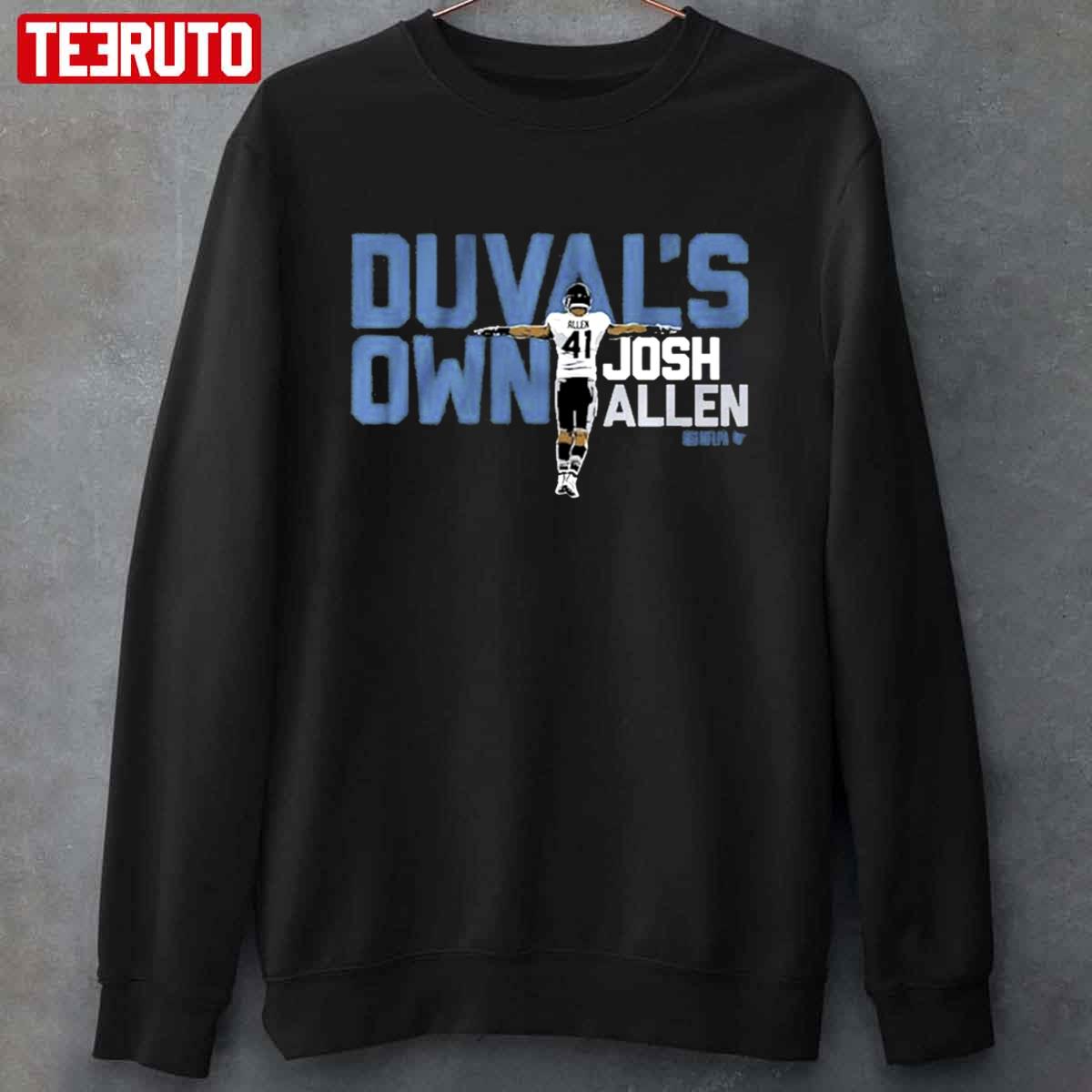Jacksonville Jaguars Duval’s Own Josh Allen Unisex T-Shirt
