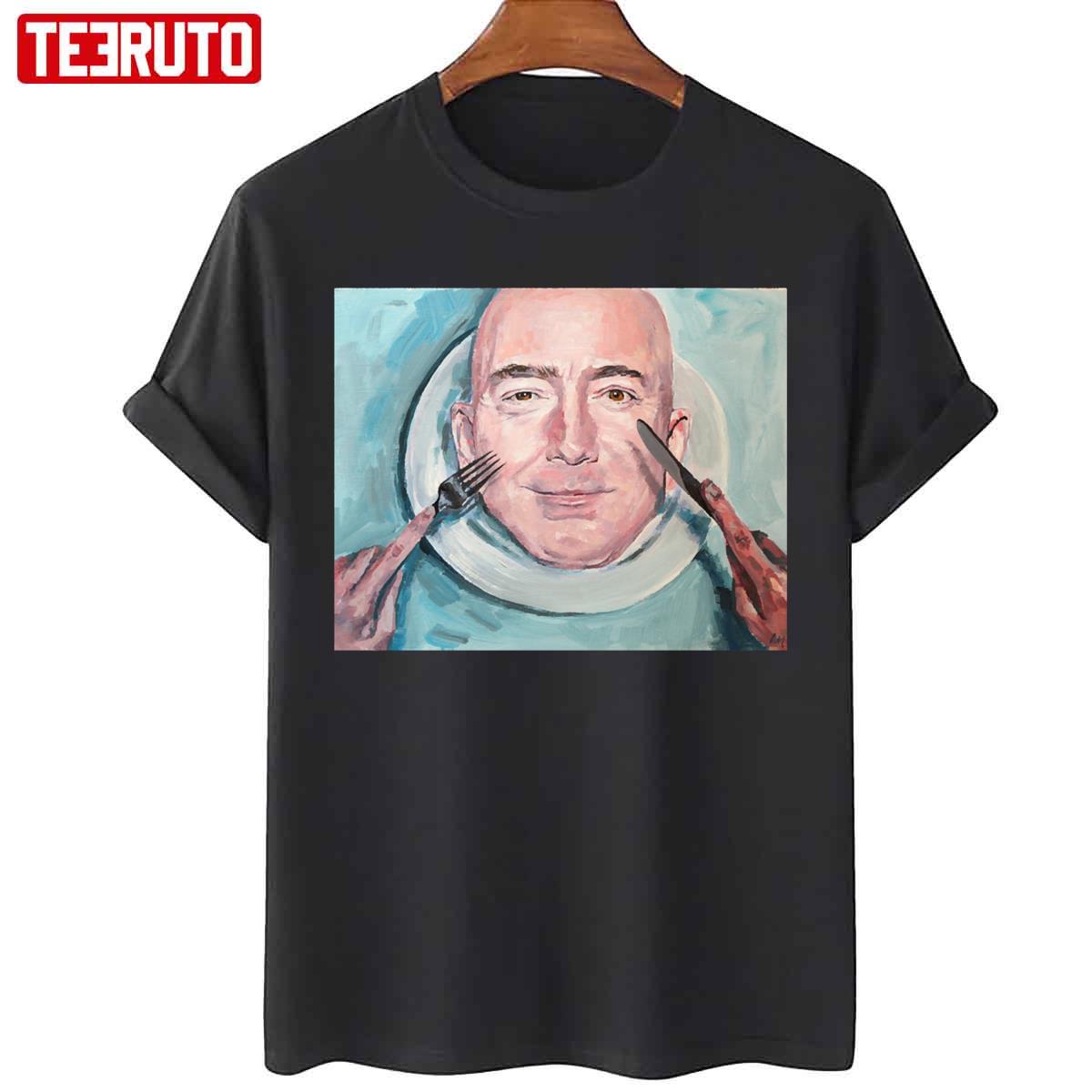 Jeff Bezos Eat The Rich Unisex T-Shirt