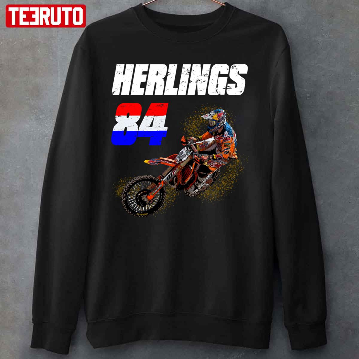 Jeffrey Herlings World Champion 84 Motocross Champion Unisex T-Shirt