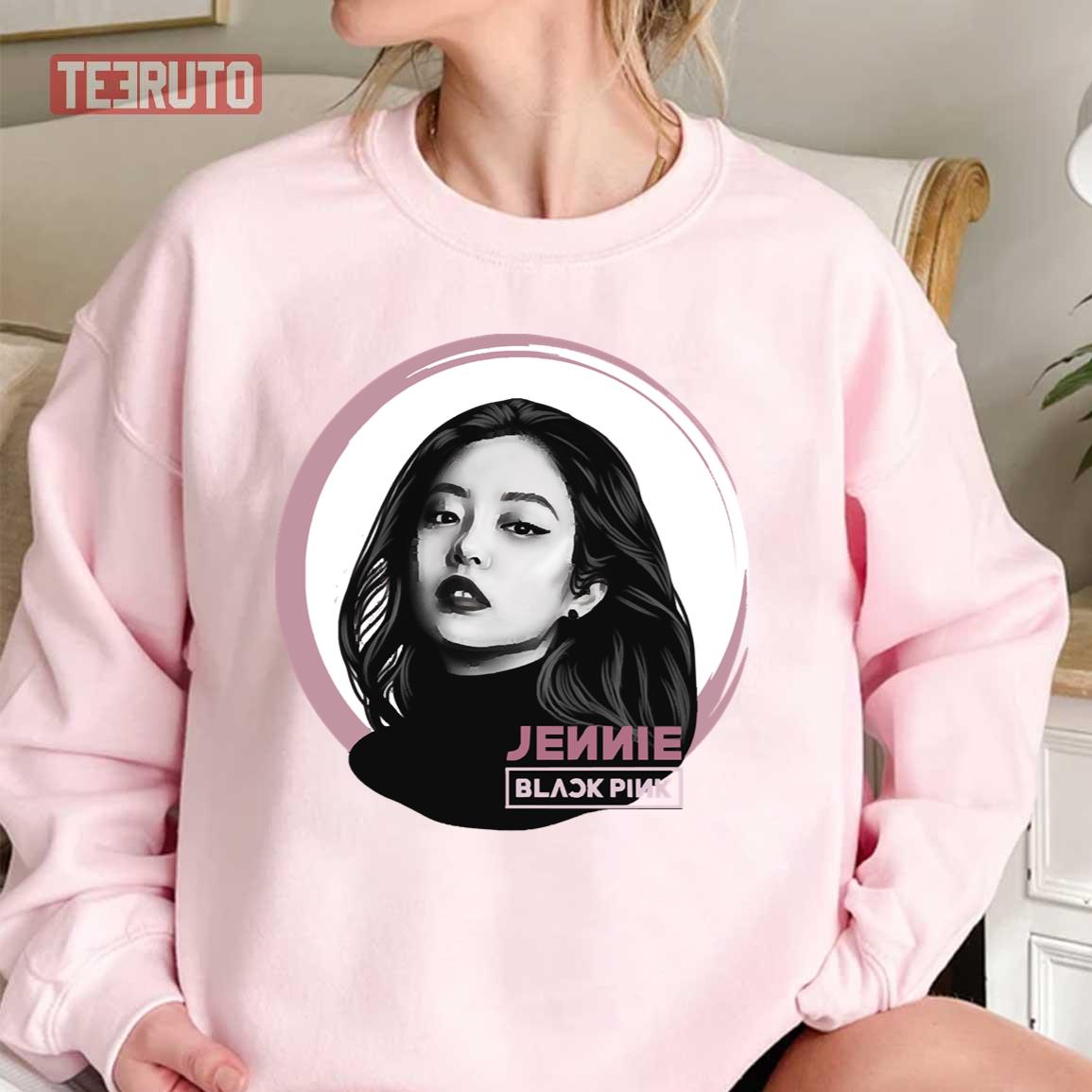 Jennie Black Pink Kpop Girl Unisex Sweatshirt