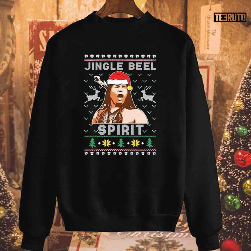Jingle Bell Spirit Native Christmas Unisex Sweatshirt