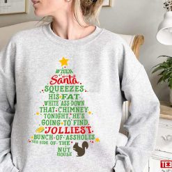 Jolliest Bunch Of A-holes Nuthouse National Lampoons Christmas Vacation Unisex Sweatshirt