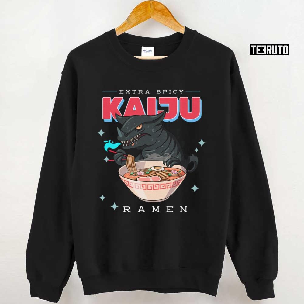 Kaiju Anime Ramen Noodle Japanese Style Unisex Sweatshirt