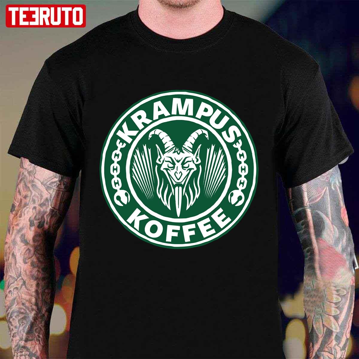 Krampus Koffee Starbucks Holiday Unisex T-Shirt