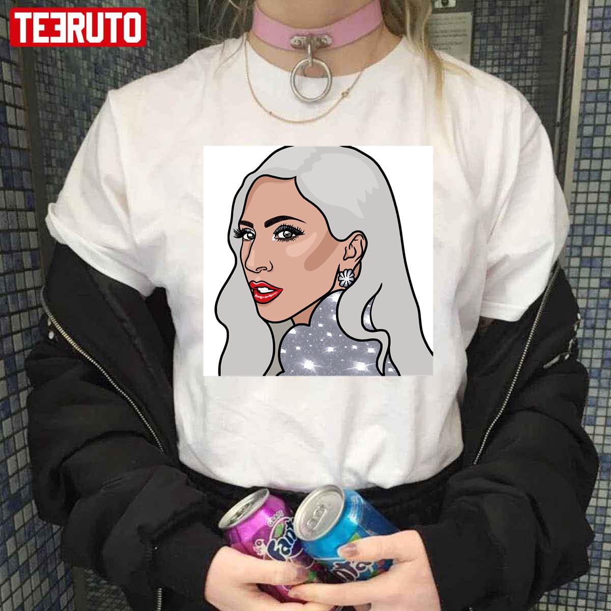 Lady Gaga Classic Fan Draw Unisex T-Shirt