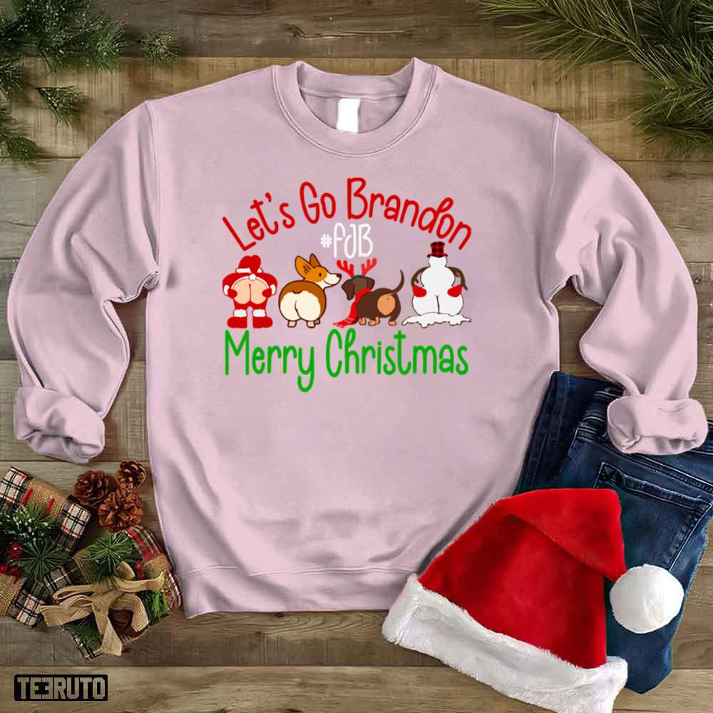 Let’s Go Brandon Funny Christmas Butt Unisex Sweatshirt