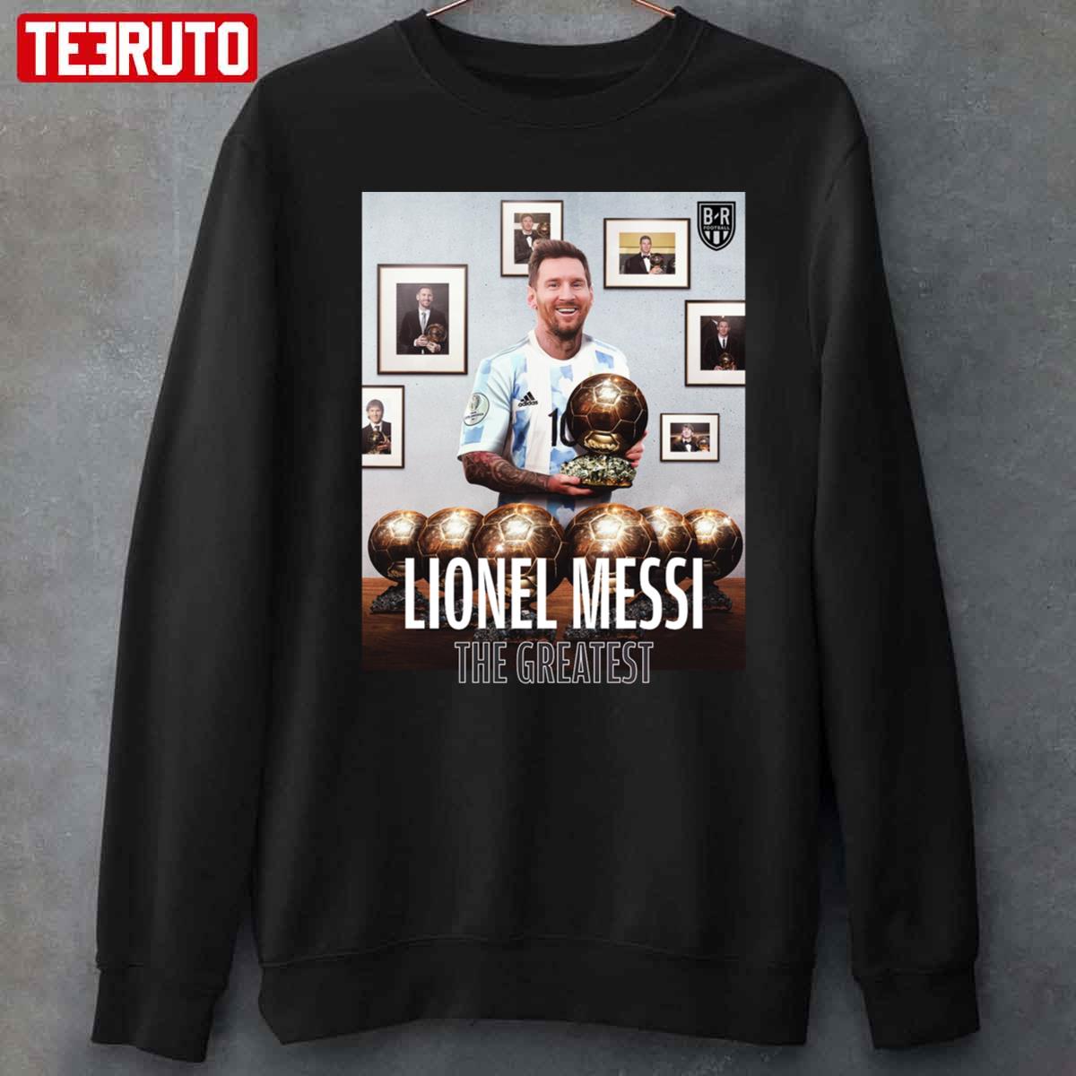Lionel Messi Wins Record Seventh Ballon D’or Unisex Sweatshirt