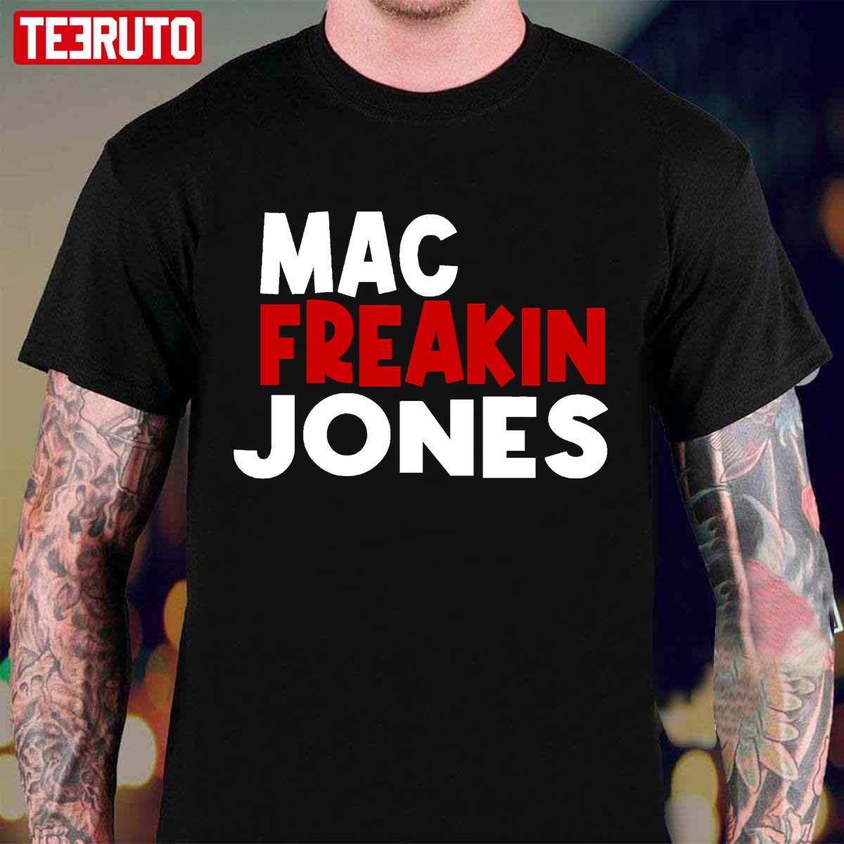 Mac Freakin Jones New England Quarterback Unisex T-Shirt