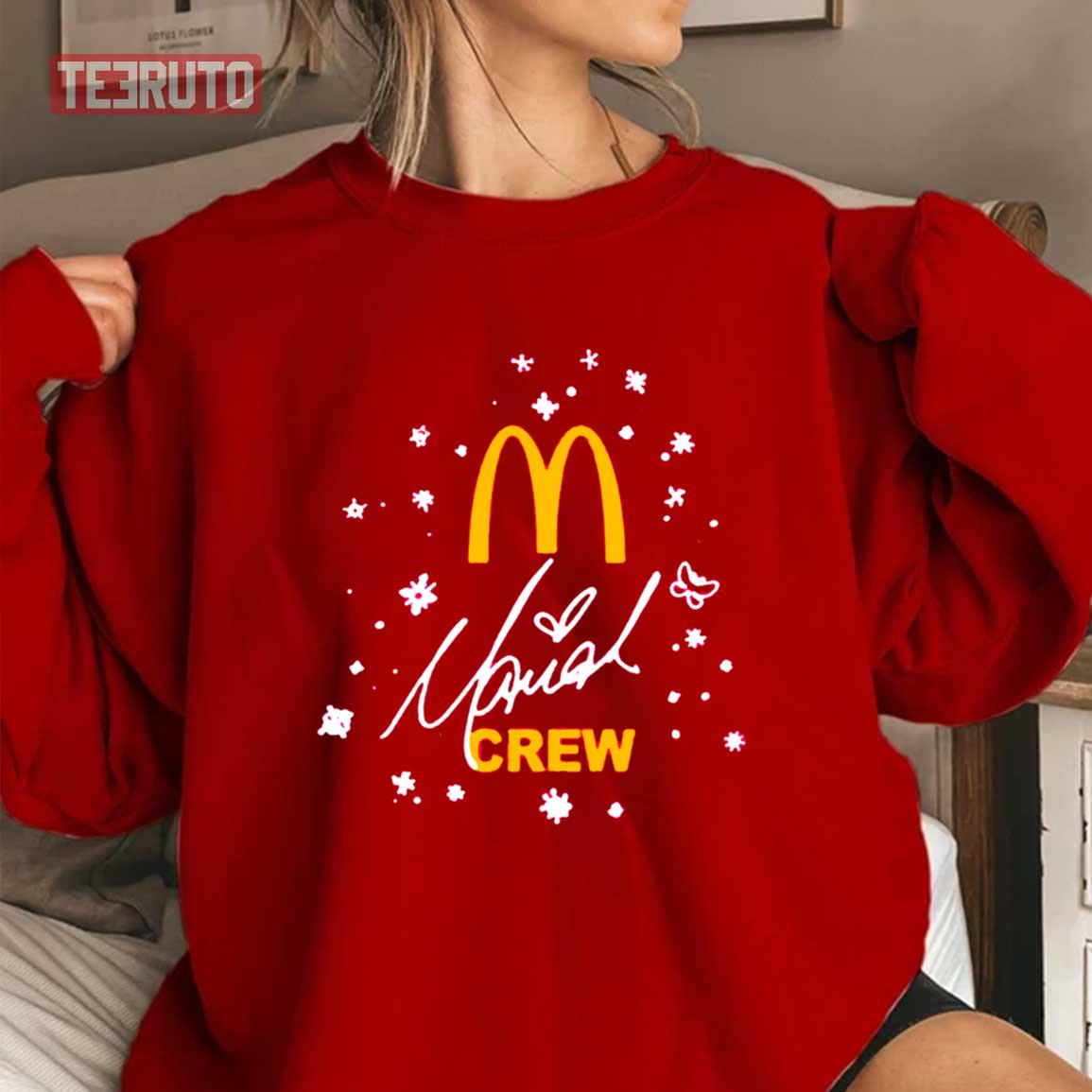 Mariah Carey McDonalds Christmas Unisex Sweatshirt