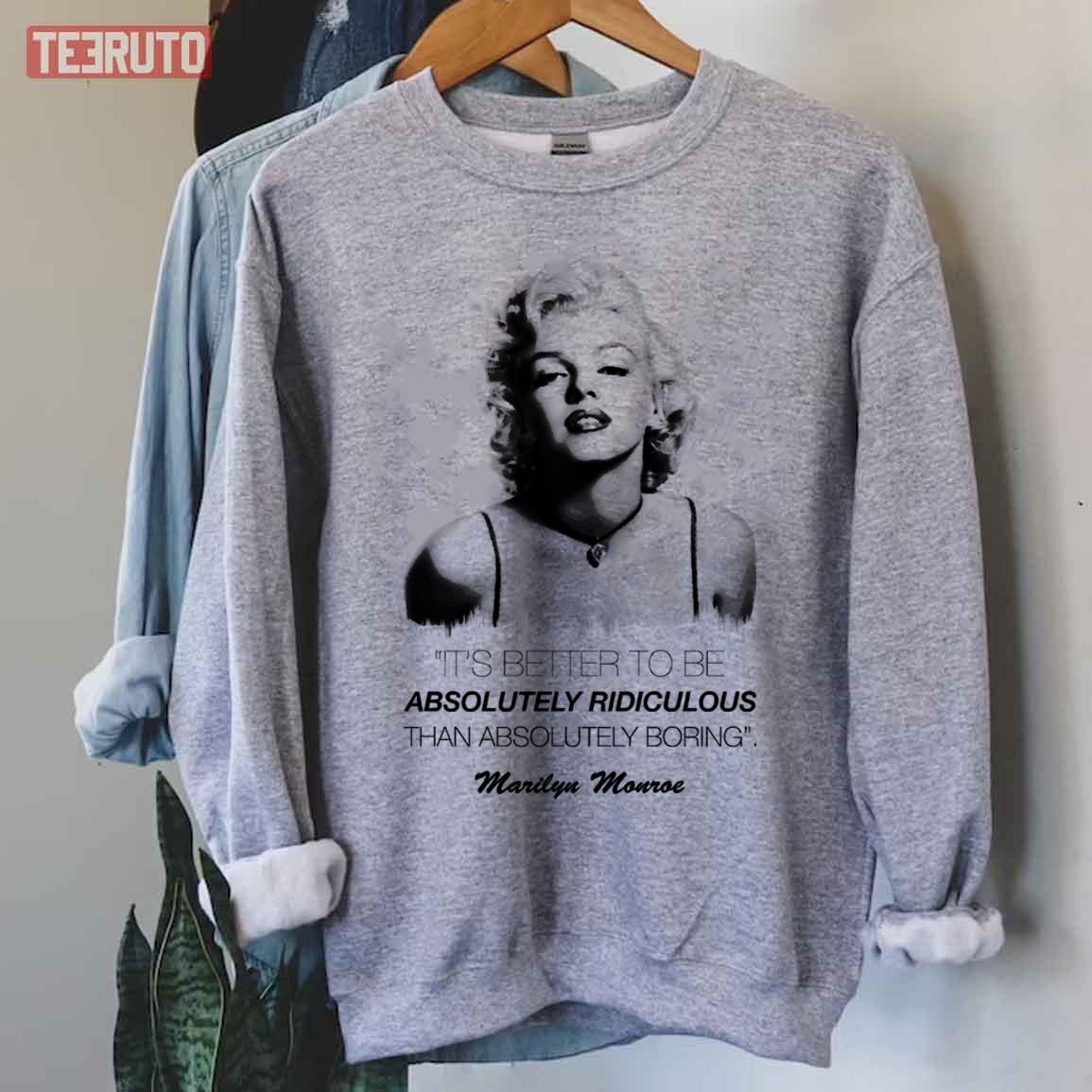 Marilyn Monroe Iconic Movie Vintage Unisex Sweatshirt