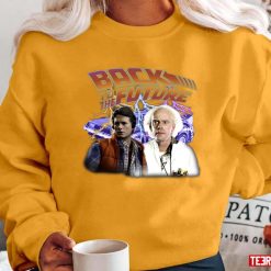 Marty Mcfly Delorean Dr. Emmett Brown Vintage Back To The Future Unisex Sweatshirt