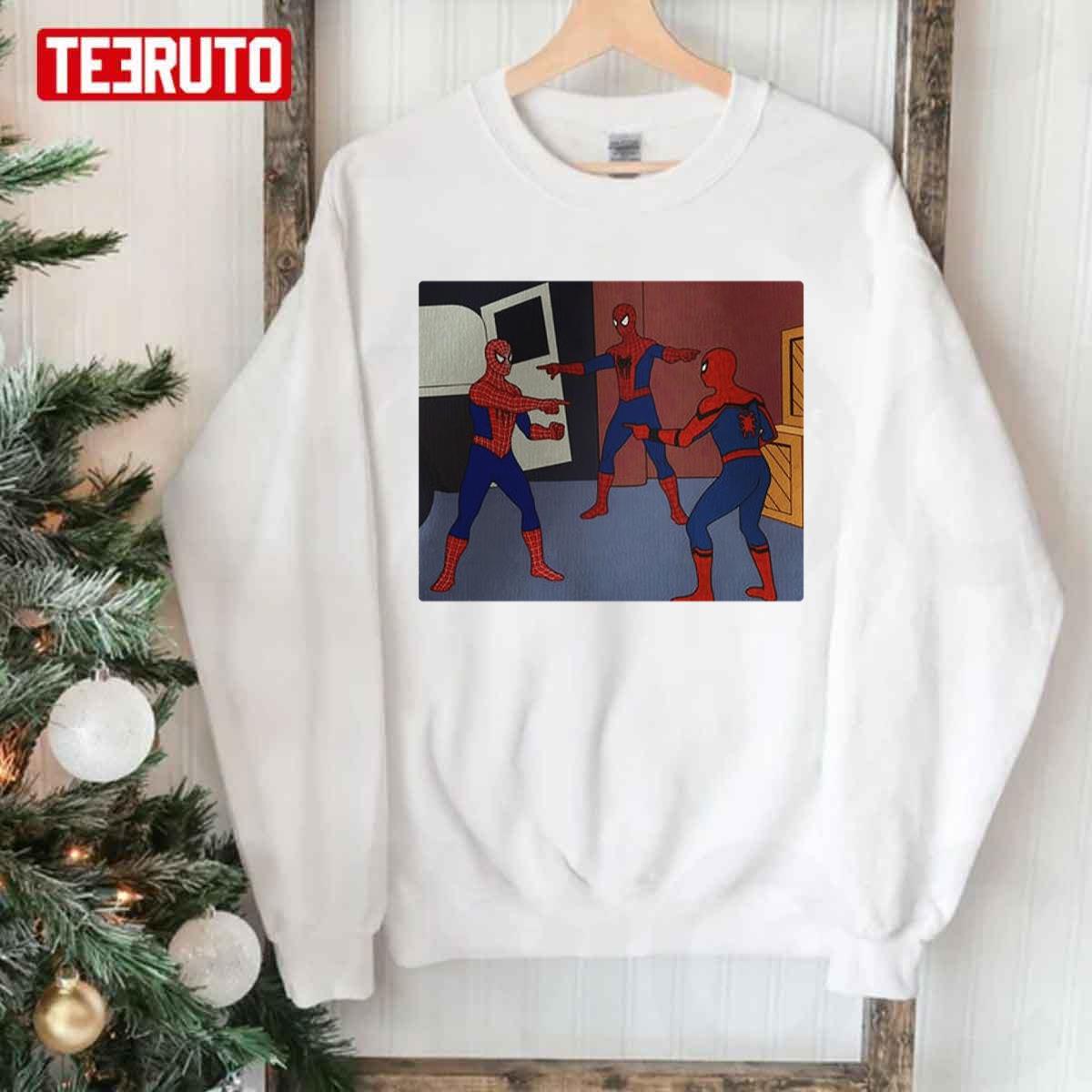 Marvel Spider-man No Way Home Meme Peter Parker Unisex Sweatshirt