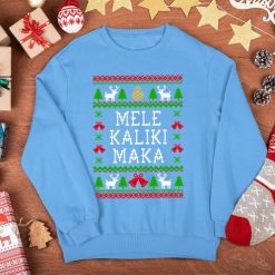 Mele Kaliki Maka Hawaiian Christmas Vacation Sweatshirt