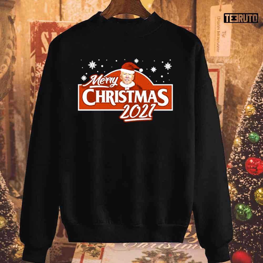 Merry Christmas 2021 Biden Santa Claus Chef Boyarewe Fucked Unisex Sweatshirt
