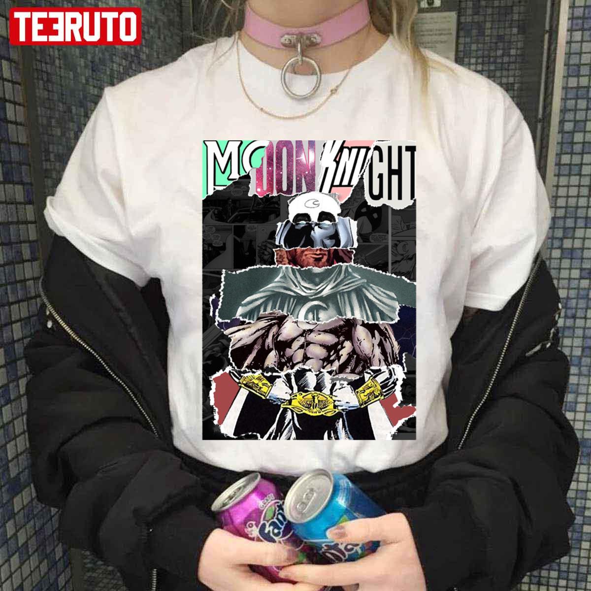 Moon Knight Ripped Unisex T-Shirt Moon Knight Ripped Unisex T-Shirt