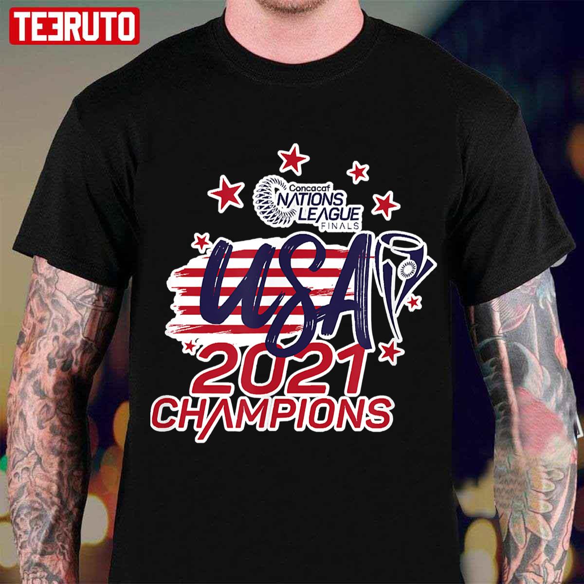 Nations USA 2021 Champions League Unisex T-Shirt