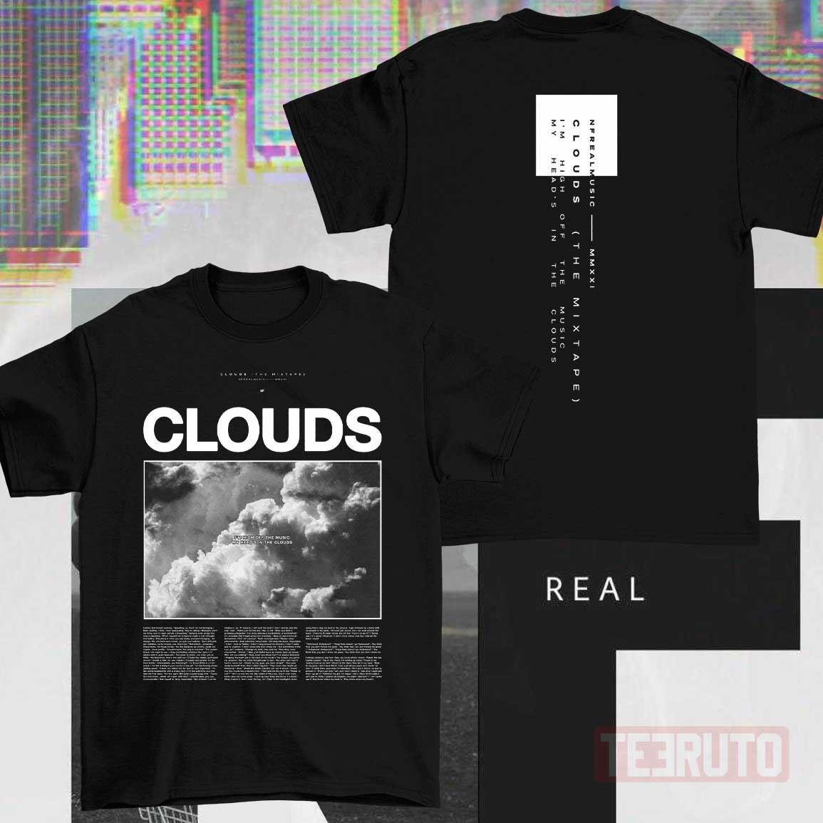 NF Merch Clouds Lyric Unisex T-Shirt