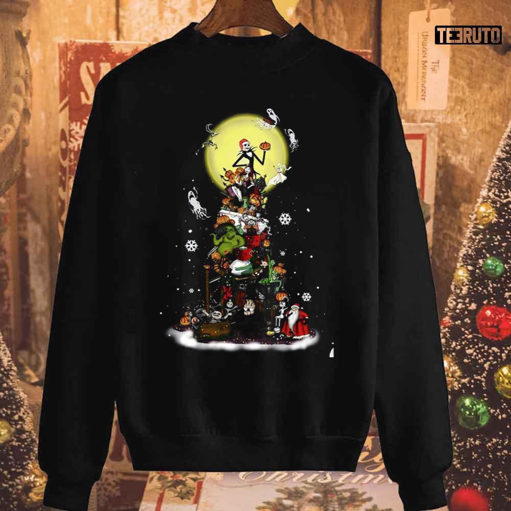 Nightmare Before Christmas Tree Unisex Sweatshirt